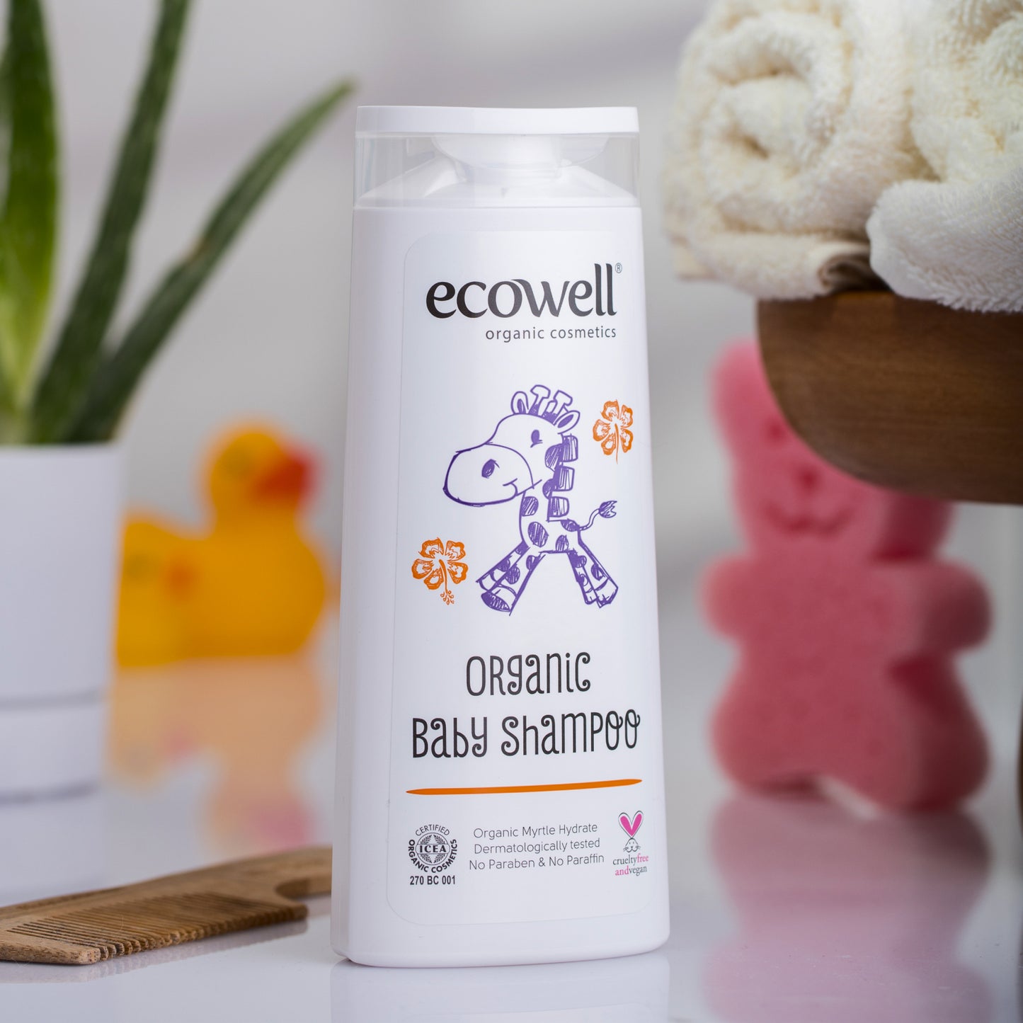 Ecowell Organic Baby Shampoo (300ml)
