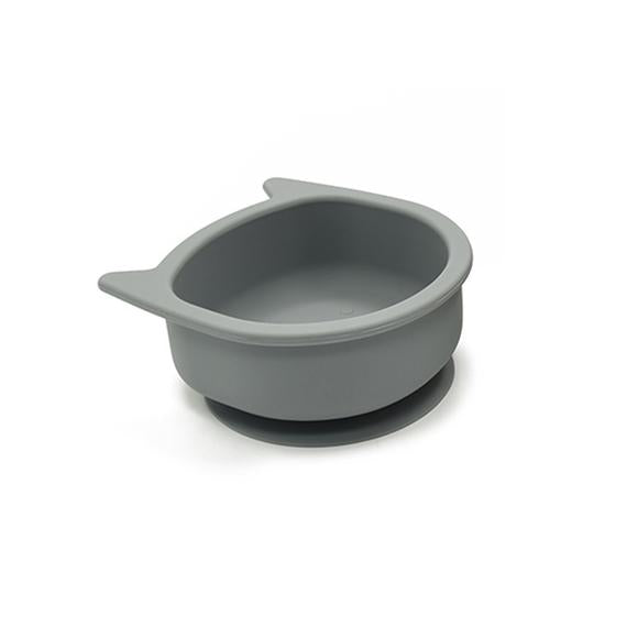 Non-Slip Silicone Cat-Shaped Bowl - Grey