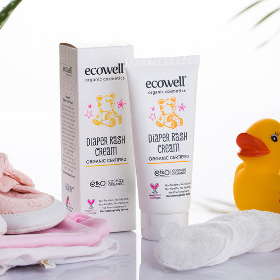 Ecowell Newborn Kit (shampoo, bath gel, diaper rash cream)