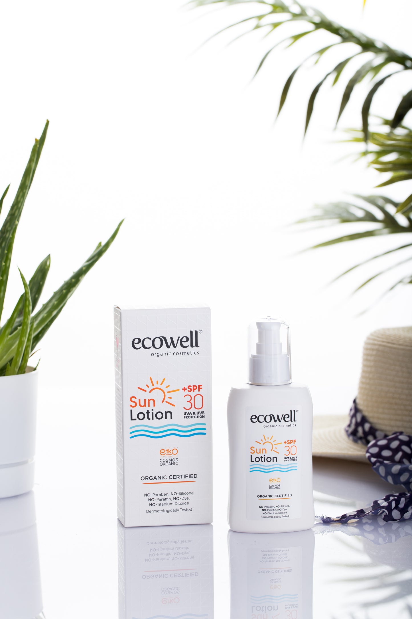 Ecowell Organic SPF30 Sun Lotion (150ml)
