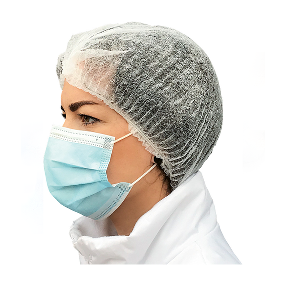 Doppeltes elastisches Haarnetz 4716 DG (100 Stück/Packung)