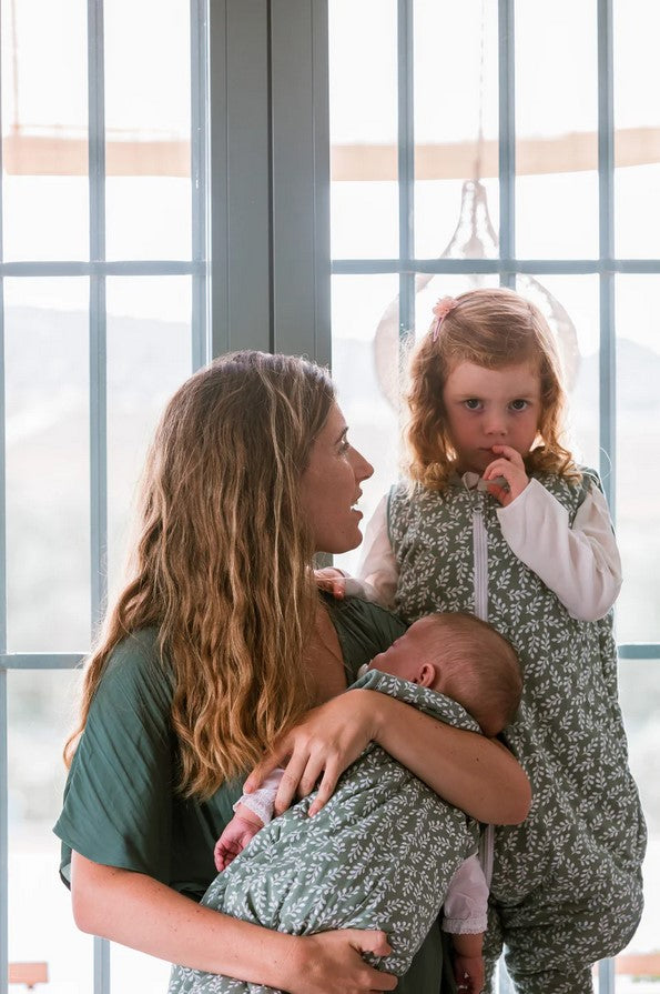 MOLIS&CO Winter Baby Sleeping Jumpsuit (2.5 TOG) - Green Garden