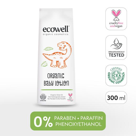 Ecowell Organic Baby Lotion (300ml)