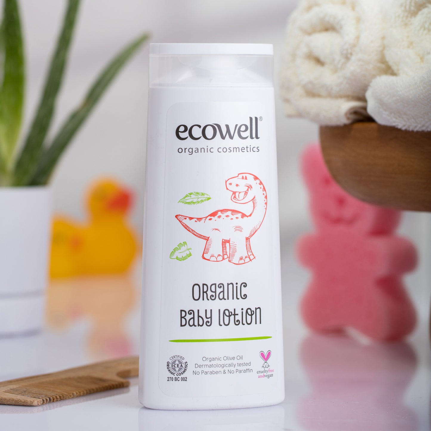 Ecowell Organic Baby Lotion (300ml)