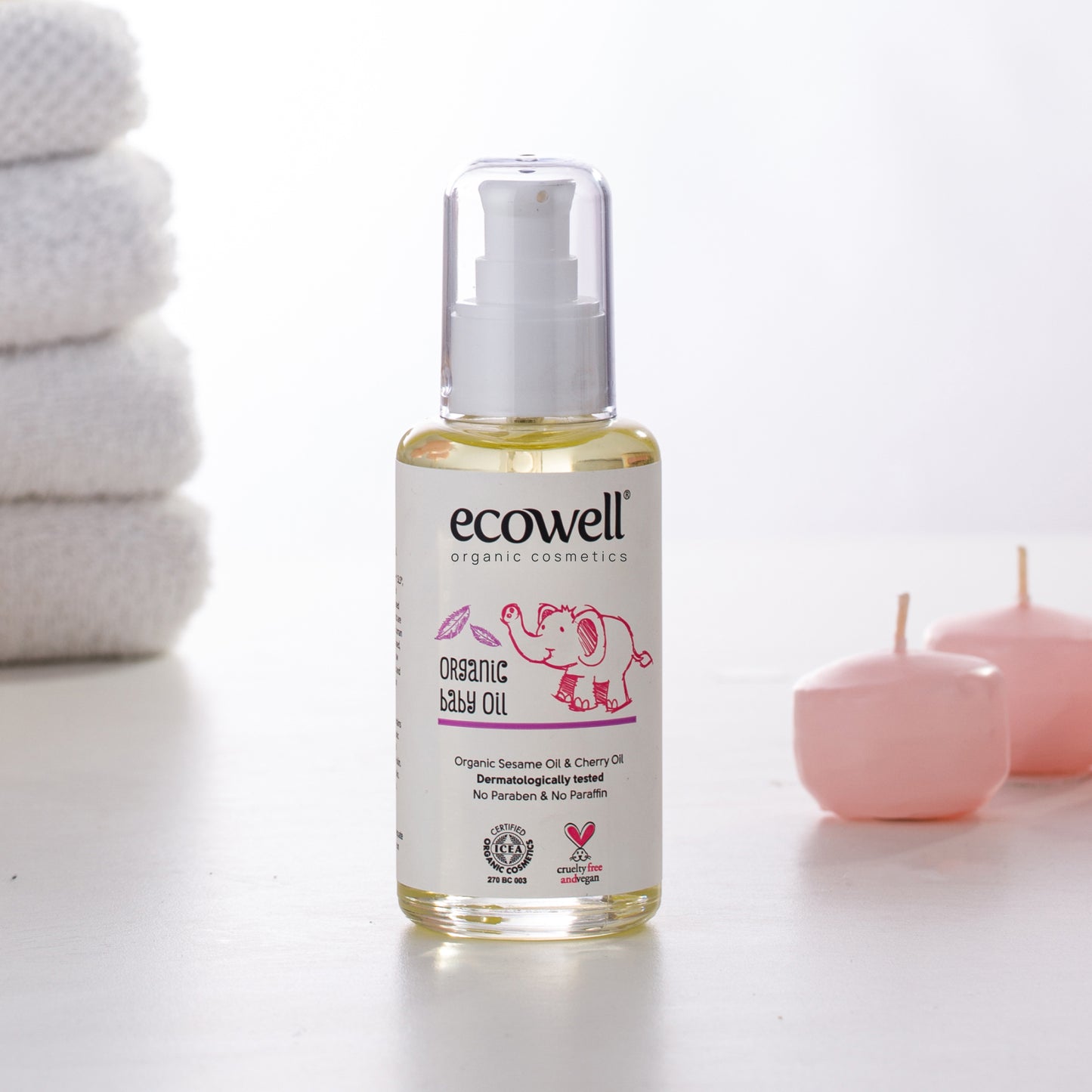 Ecowell Organic Baby Oil (100ml)