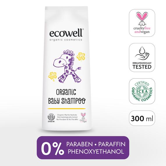 Ecowell Organic Baby Shampoo (300ml)