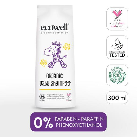 Ecowell Organic Baby Shampoo (300ml)
