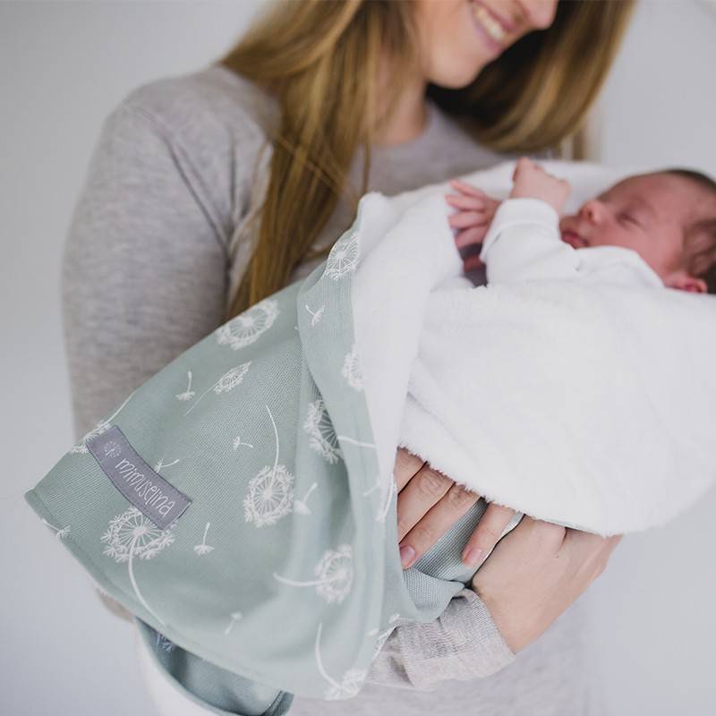 MIMUSELINA Baby Swaddling Blanket - Dandelion