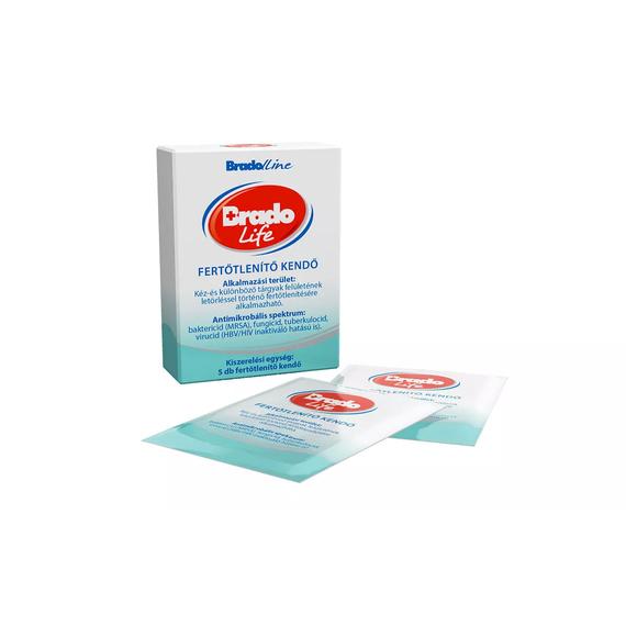 Bradolife Desinfektionstücher (5 Stück/Box)