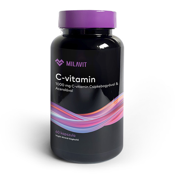 MILAVIT Vitamin C Dietary Supplement (60 capsules/box)