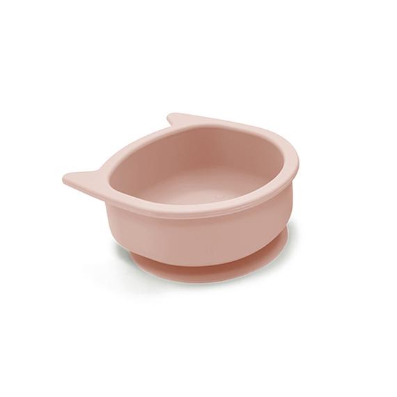 Non-Slip Silicone Cat-Shaped Bowl - Pink