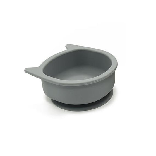 Non-Slip Silicone Cat-Shaped Bowl - Grey