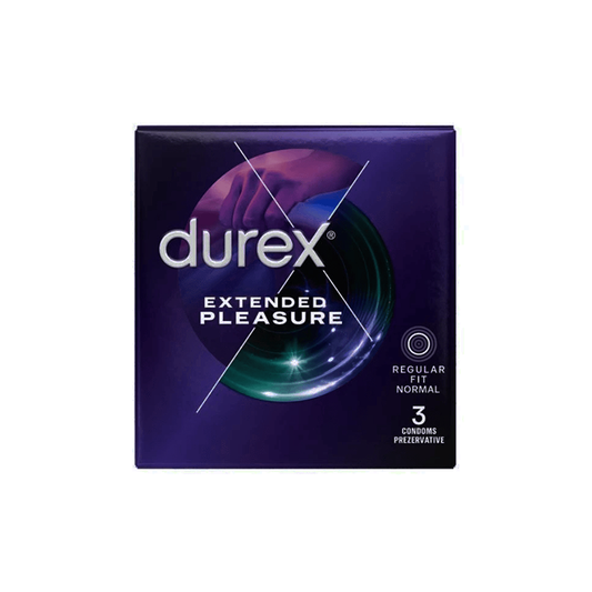Durex Extended Pleasure condoms (3 pcs/box)