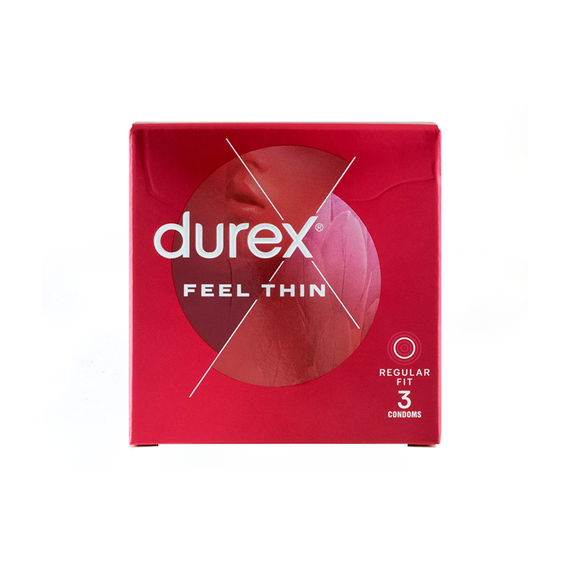 Durex Feel Thin Kondome (3 Stk./Packung)
