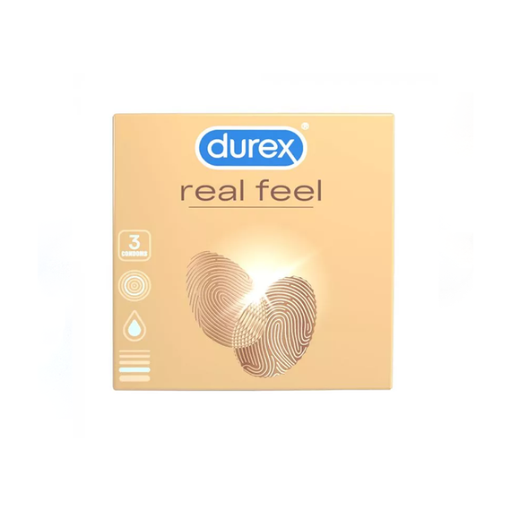 Durex Real Feel Condom (3 pcs/box)