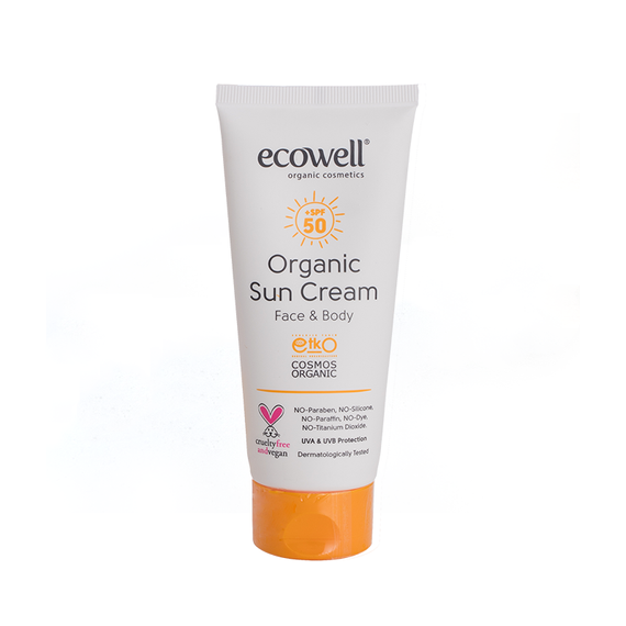 Ecowell Organic SPF50 Sun Cream (110g)