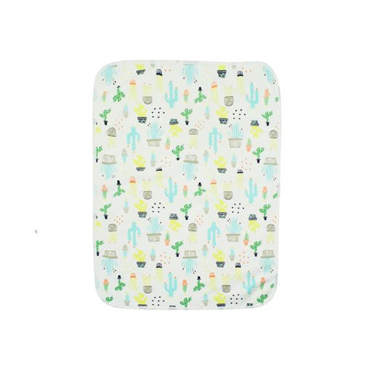 Cactus-print Changing Mat