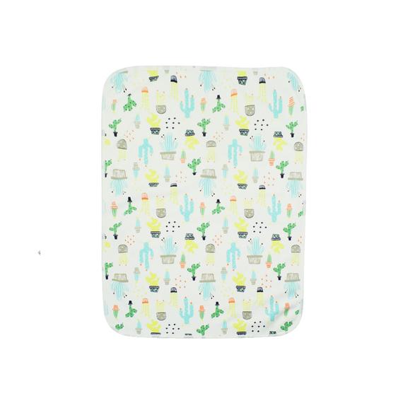 Wickelauflage mit Kaktus-Print