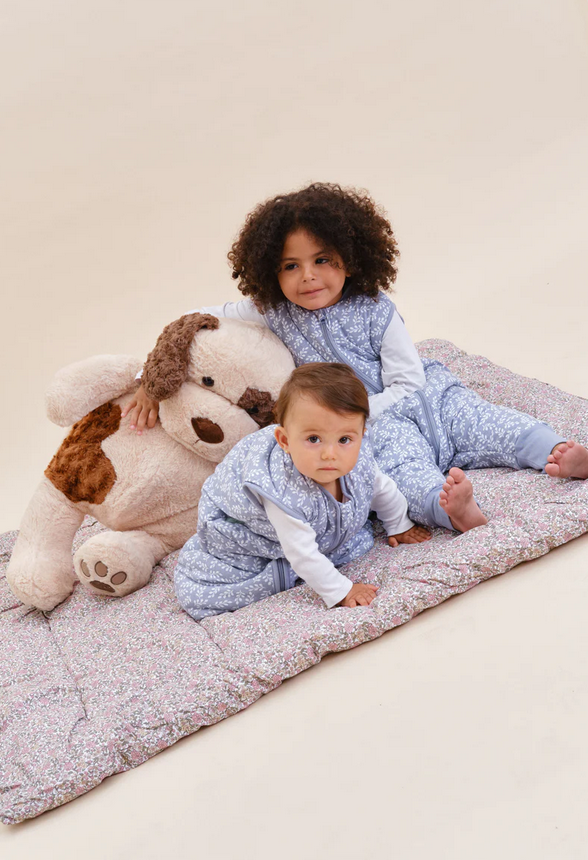 MOLIS&CO Winter Baby Sleeping Jumpsuit (2.5 TOG) - Blue Garden