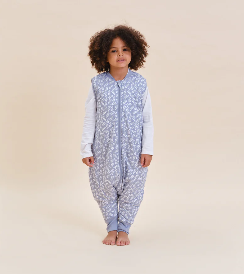 MOLIS&CO Winter Baby Sleeping Jumpsuit (2.5 TOG) - Blue Garden
