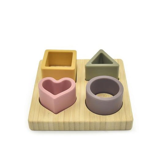 Skill-Developing Shape Sorter in Pastel Colors