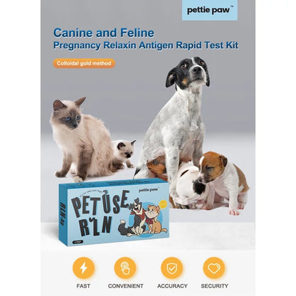 Trächtigkeitsschnelltest für Hunde und Katzen (1 Stück/Box)