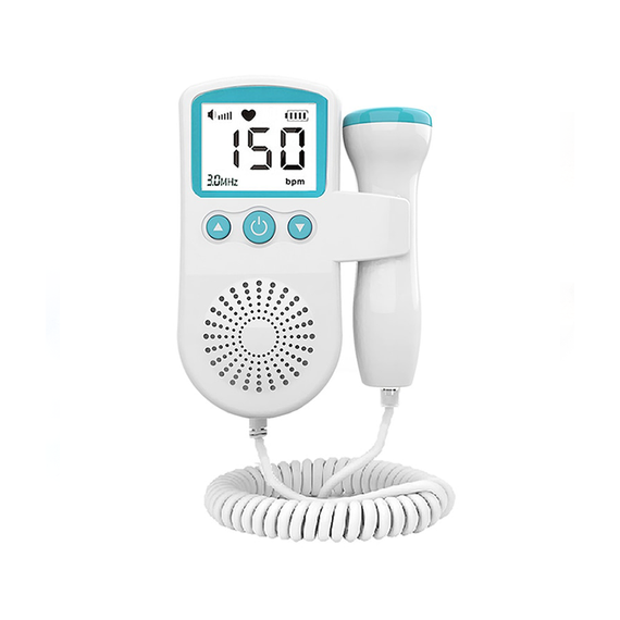 Fetal Doppler Heartbeat Monitor - Turquoise Green