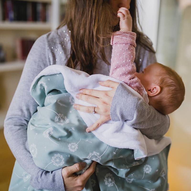 MIMUSELINA Baby Swaddling Blanket - Dandelion