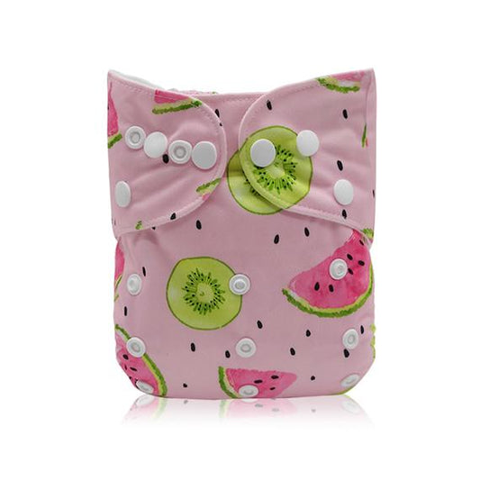 Fruit-patterned Pocket Cloth Diaper