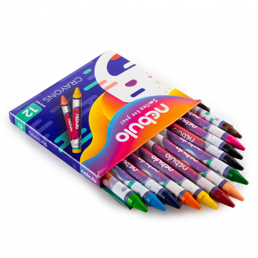 NEBULO Crayon Set (12 colors)