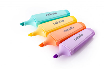 NEBULO Pastell Textmarker Set (4 Stk)