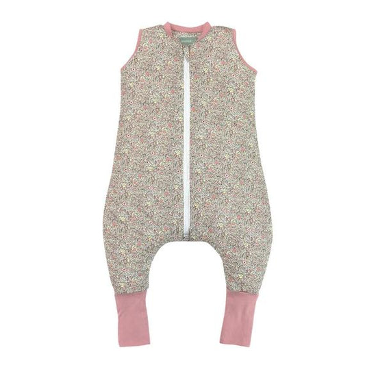 MOLIS&CO Winter Baby Sleeping Jumpsuit with Socks (2.5 TOG) - Pastel Floral