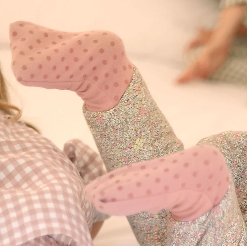 MOLIS&CO Winter Baby Sleeping Jumpsuit with Socks (2.5 TOG) - Pastel Floral