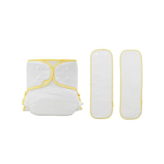 Yellow Cloth Diaper Insert