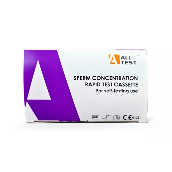 Alltest Spermienkonzentrations-Schnelltest für den Heimgebrauch (2 Stück/Box)