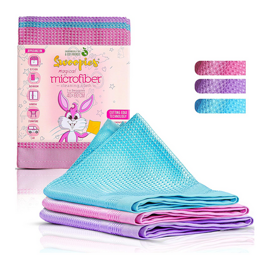 Swoopies Magic Microfiber Cloth Set (3 pcs)