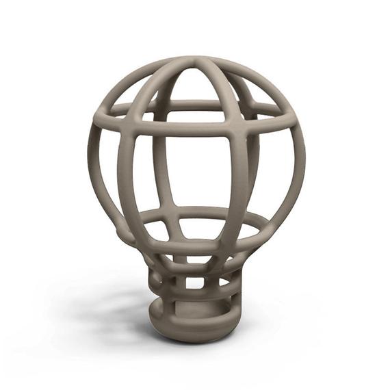 Silicone Hot Air Balloon Teether - Grey