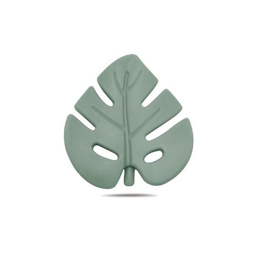 Silicone Leaf Teether - Pastel Green