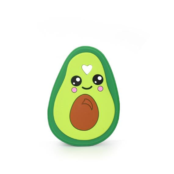 Avocadoförmiger Silikon-Beißring