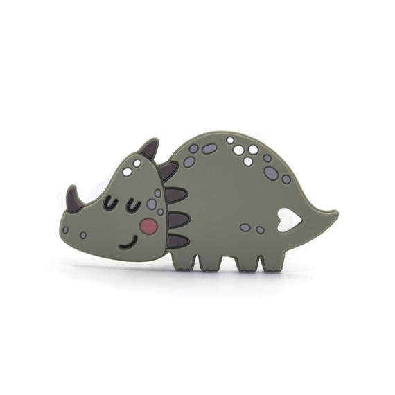 Dinosaur-Shaped Silicone Teether