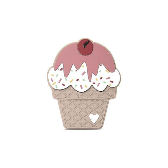 Ice Cream-Shaped Silicone Teether