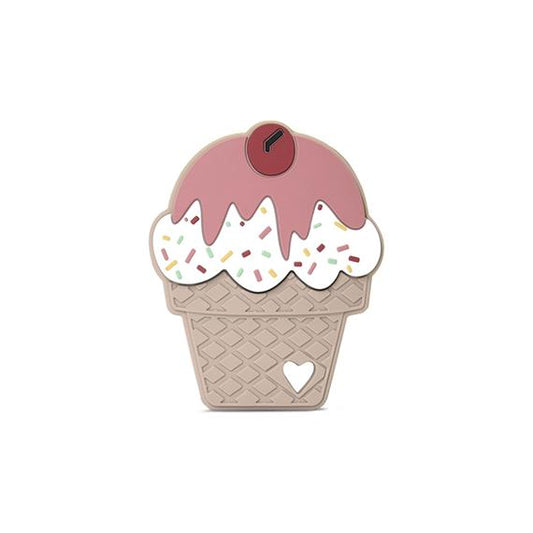 Ice Cream-Shaped Silicone Teether