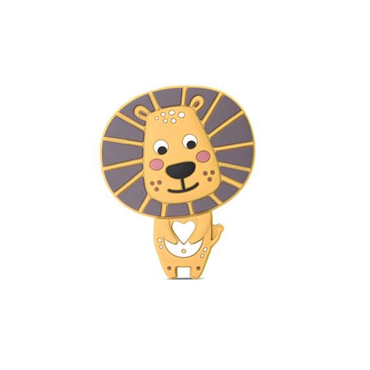 Lion-Shaped Silicone Teether