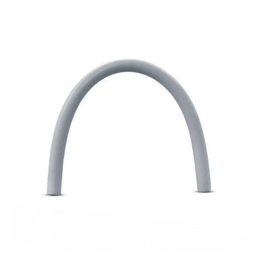 Gray-colored Silicone Straw