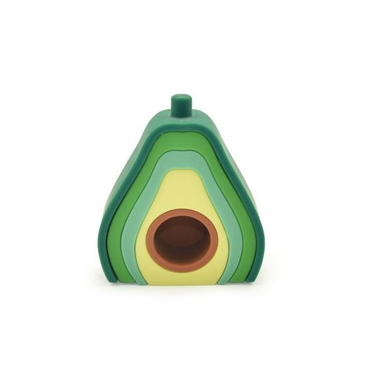 Silicone Avocado Building Set