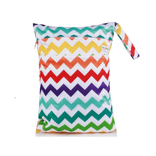 Colorful PUL wet bag for diapers