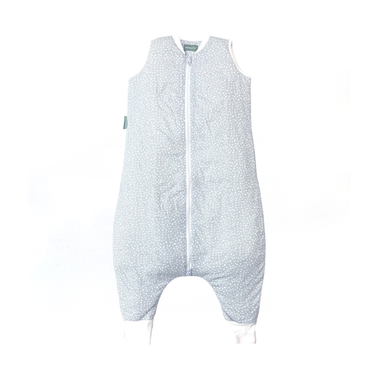 MOLIS&CO Winter Baby Sleeping Jumpsuit (2.5 TOG) - Gray Polka Dot