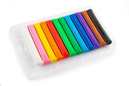 NEBULO Modelliermasse-Set (12 Farben, 200 g)