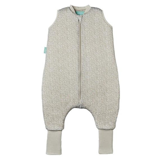 MOLIS&CO Baby Winter Sleeping Jumpsuit with Socks (2.5 TOG) - Beige
