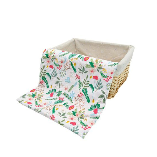Floral-print Baby Blanket